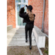 Legginsy modelujące / wysoki stan / eko skóra / EKO PANTERA / Push Up / XS - S - M - L - XL